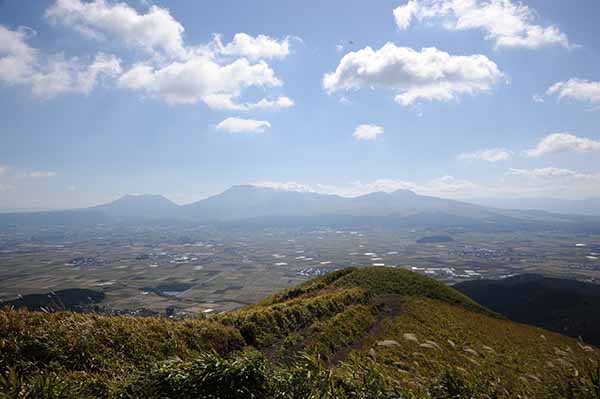 大観峰からの景色